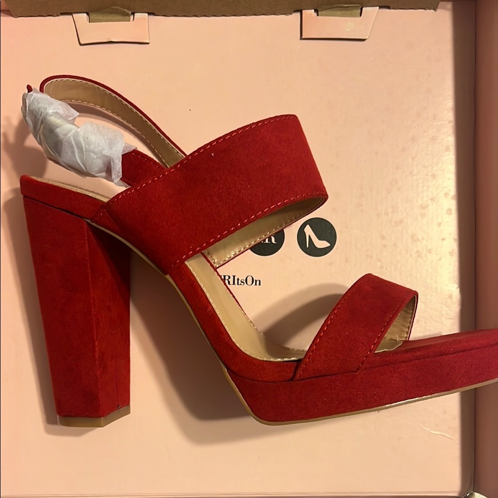 Charlotte Russe Red Samantha-02 Footwear 💕SALE💕